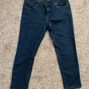 Simply Vera SOFT skinny ankle jeans--Dark Wash